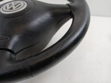 VW PASSAT B5 VW GOLF IV BORA KIEROWNICA SKÓRA SKÓRZANA DO OBSZYCIA - zdjęcie 2