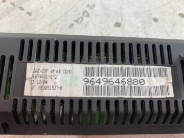 CITROEN C4 I WYŚWIETLACZ EKRAN 9649646880 - zdjęcie 3