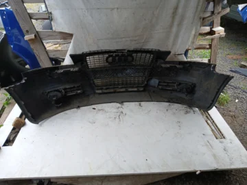 AUDI A3 8P LIFT ZDERZAK PRZÓD PRZEDNI LY9B DUŻY GRILL 05-08 - zdjęcie 7