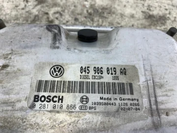 VW POLO 9N 1.4 TDI STEROWNIK SILNIKA 045906019AQ - zdjęcie 2