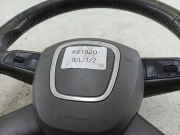 AUDI A6 C6 KIEROWNICA MULTIFUNKCJA SKÓRA - zdjęcie 9