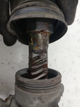 BMW E60 E61 MAGLOWNICA PRZEKŁADNIA KIEROWNICZA 6774363 - zdjęcie 3