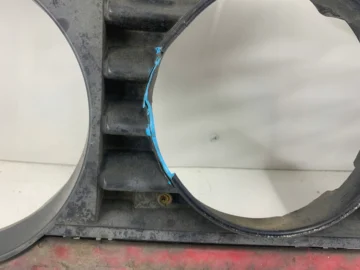 VW GOLF II GRILL ATRAPA CHŁODNICY PODWÓJNY 4 LAMPY - zdjęcie 3
