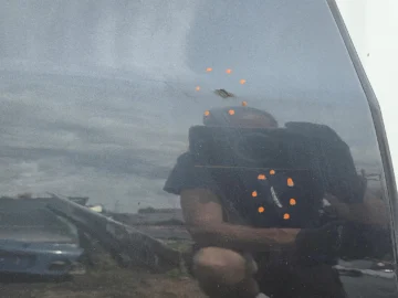 BMW E61 E60 KOMBI DRZWI PRAWY TYŁ PLATINGRAU - zdjęcie 4