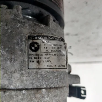 BMW E87 E90 2.0 B KOMPRESOR SPRĘŻARKA KLIMATYZACJI 9156820 - zdjęcie 3