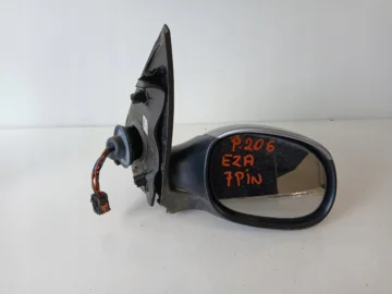 PEUGEOT 206 LUSTERKO PRAWE EZA 7 PIN