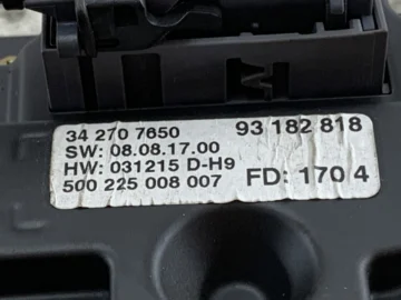 WYŚWIETLACZ EKRAN RADIA OPEL VECTRA C 342707650 - zdjęcie 6