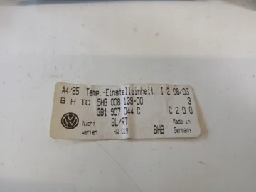 VW GOLF IV PASSAT B5 PANEL KLIMATYZACJI CLIMATRONIC 3B1907044C - zdjęcie 5