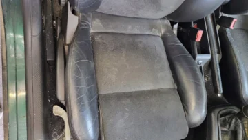 VW PASSAT B5 KOMBI FOTELE PRZÓD TYŁ KOMPLET ALCANTARA PÓŁSKÓRA - zdjęcie 8