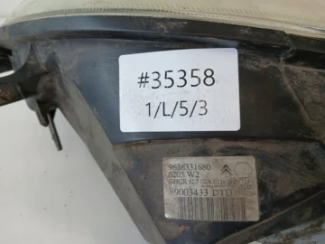CITROEN SAXO I LIFT LAMPA PRAWA PRZÓD 9636331680 - zdjęcie 5