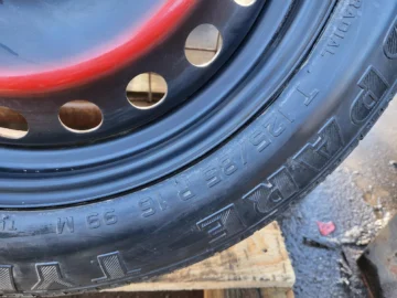 FORD MONDEO MK3 DOJAZDÓWKA KOŁO DOJAZDOWE 5X108 125/85/16 - zdjęcie 3