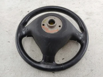 AUDI A3 8L KIEROWNICA TRÓJRAMIENNA SKÓRA SKÓRZANA + AIRBAG DO OBSZYCIA - zdjęcie 3