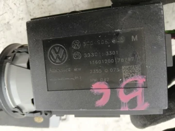 VW PASSAT B6 CZYTNIK STACYJKA KLUCZYK 3C0905843M - zdjęcie 3