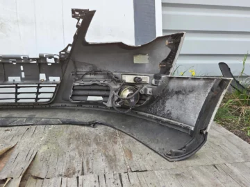 VW PASSAT B6 ZDERZAK PRZÓD PRZEDNI HALOGENY LA7W - zdjęcie 10