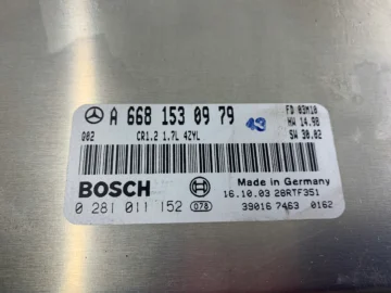 MERCEDES W168 1.7 CDI STEROWNIK SILNIKA A0275455232 - zdjęcie 3