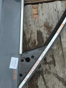 BMW E60 E61 DRZWI PRAWY PRZÓD PLATINGRAU - zdjęcie 13