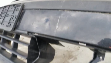 ZDERZAK PRZÓD VOLKSWAGEN POLO IV 9N CZARNY - zdjęcie 5