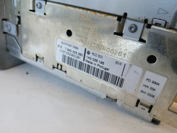 VW GOLF V TOURAN I PASSAT B6 RADIO FABRYCZNE CD 1K0035195 - zdjęcie 3