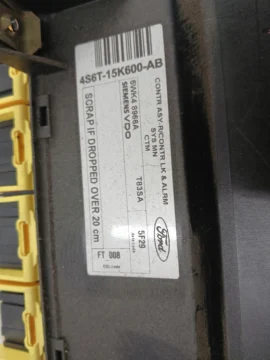 FORD FIESTA MK6 MODUŁ KOMFORTU 4S6T-15K600-AB - zdjęcie 5