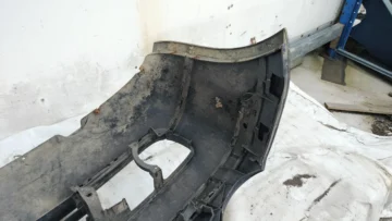 ZDERZAK PRZÓD VOLKSWAGEN POLO IV 9N CZARNY - zdjęcie 7