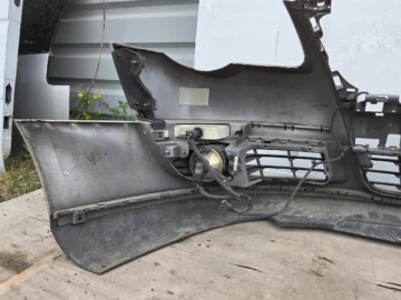 VW PASSAT B6 ZDERZAK PRZÓD PRZEDNI HALOGENY LA7W - zdjęcie 12