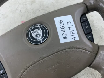 JAGUAR S TYPE KIEROWNICA MULTIFUNKCJA SKÓRA SKÓRZANA - zdjęcie 4