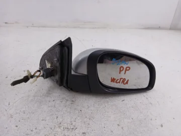 OPEL VECTRA C SIGNUM LUSTERKO PRAWE 7 PIN 5+2 PIN SREBRNE - zdjęcie 3
