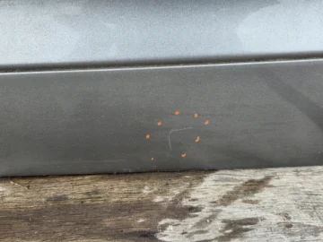 AUDI A6 C6 KOMBI AVANT DRZWI LEWY TYŁ SREBRNY - zdjęcie 9