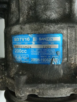 VOLVO V50 I S40 II C30 2.0 TDCI SPRĘŻARKA KLIMATYZACJI 3M5H19D629HD - zdjęcie 4