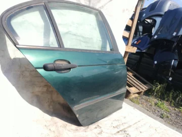 BMW E46 LIFT DRZWI PRAWY TYŁ OXFORDGRUEN - zdjęcie 4