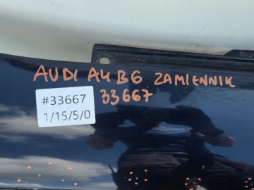 AUDI A4 B6 BŁOTNIK PRAWY CZARNY - zdjęcie 15