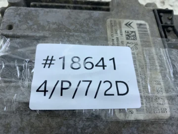 PEUGEOT 206 1.4 HDI STEROWNIK SILNIKA 9661728580 - zdjęcie 6