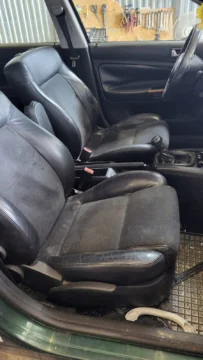 VW PASSAT B5 KOMBI FOTELE PRZÓD TYŁ KOMPLET ALCANTARA PÓŁSKÓRA - zdjęcie 6