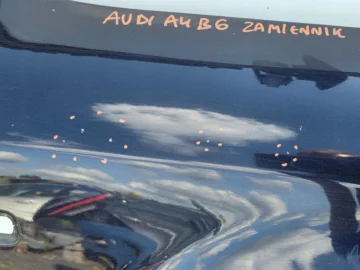 AUDI A4 B6 BŁOTNIK PRAWY CZARNY - zdjęcie 11
