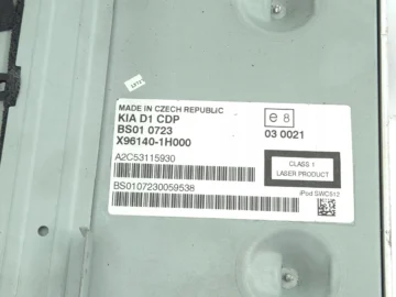 KIA CEED I RADIOODTWARZACZ RADIO FABRYCZNE CD X96140-1H000 - zdjęcie 4
