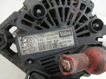 RENAULT CLIO III 1.5 DCI ALTERNATOR 8200386806 110A - zdjęcie 5