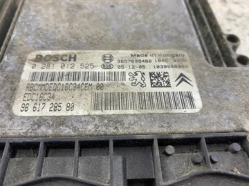 PEUGEOT 206 1.4 HDI STEROWNIK SILNIKA 9661728580 - zdjęcie 3