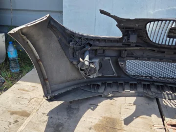 SEAT ALTEA I ZDERZAK PRZÓD PRZEDNI SREBRNY HALOGEN SPRYSKIWACZE XENON - zdjęcie 8