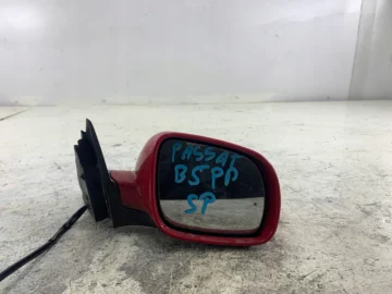 VW PASSAT B5 LUSTERKO PRAWE 5 PIN CZERWONE