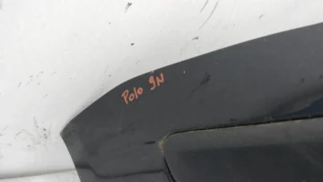 ZDERZAK PRZÓD VOLKSWAGEN POLO IV 9N CZARNY - zdjęcie 3