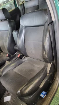 VW PASSAT B5 KOMBI FOTELE PRZÓD TYŁ KOMPLET ALCANTARA PÓŁSKÓRA