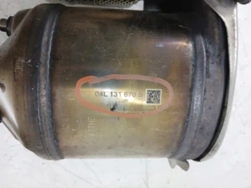 AUDI A4 B9 Q5 A5 A6 2.0 TDI KATALIZATOR DPF 04L131765BP 04L131670S - zdjęcie 3