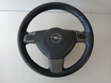 OPEL ASTRA III H ZAFIRA B KIEROWNICA SKÓRA SKÓRZANA MULTIFUNKCJA