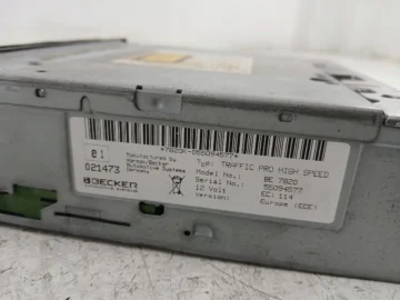 BECKER BE 7820 RADIO RADIOODTWARZACZ TRAFFIC PRO HIGH SPEED - zdjęcie 3