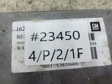 OPEL ASTRA II G 1.6 STEROWNIK SILNIKA 16268377 - zdjęcie 7