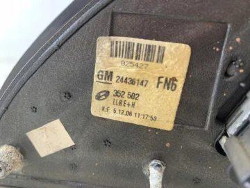OPEL VECTRA C LIFT LUSTERKO PRAWE 5 PIN Z163 - zdjęcie 8