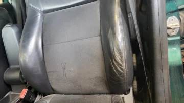 VW PASSAT B5 KOMBI FOTELE PRZÓD TYŁ KOMPLET ALCANTARA PÓŁSKÓRA - zdjęcie 2