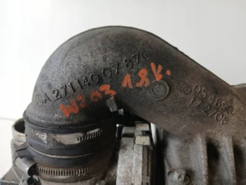 MERCEDES W203 1.8 K KOMPRESOR DOŁADOWANIA A2711400787 A2710902080 - zdjęcie 3