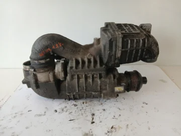MERCEDES W203 1.8 K KOMPRESOR DOŁADOWANIA A2711400787 A2710902080 - zdjęcie 2