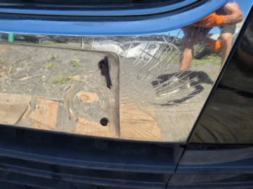 VW TOURAN I LIFT ZDERZAK PRZÓD PRZEDNI XENON LC9X - zdjęcie 5